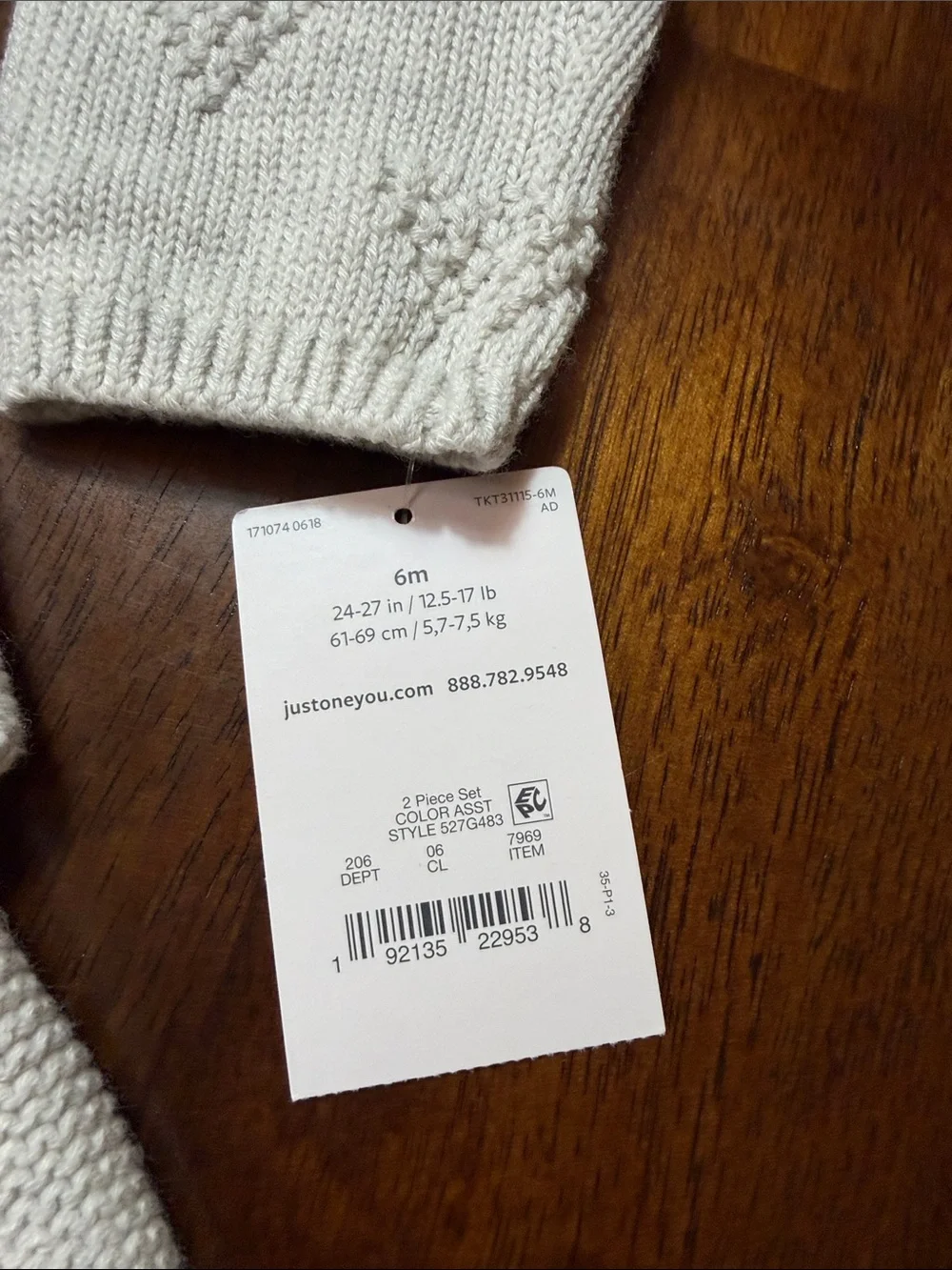NWT Carter's Gray Tiered Sweater Dress with Pink Bow Accent and Bloomers